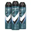 Degree Men UltraClear Antiperspirant Deodorant Dry Spray 3-Pack for $8.57