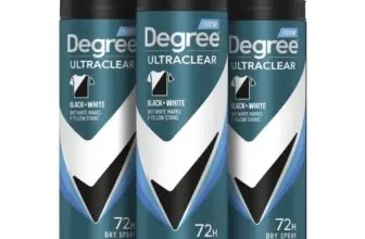 Degree Men UltraClear Antiperspirant Deodorant Dry Spray 3-Pack for $8.57
