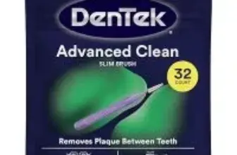 DenTek Advanced Clean Slim Brush Interdental Brushes (32-Count) for $2.51
