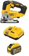 DeWALT 20V MAX XR Cordless Brushless Jigsaw with 9Ah Battery for $229