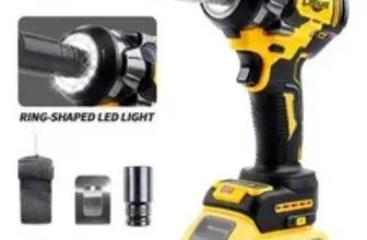 DeWalt 20V Brushless Electric Impact Wrench 1/2 Inch – $18.14
