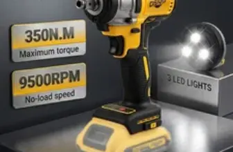 DeWalt 20V 1/2″ Brushless Cordless Impact Wrench – $14.80
