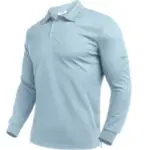 Deyeek Men’s Long Sleeve Polo Shirt with UPF 50+ Protection for $12.99