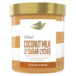 Dove Coconut & Lychee Sugar Body Scrub 15 oz for $3.90