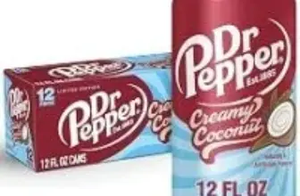 Dr Pepper Creamy Coconut Soda 12oz (2 x 12-Pack) for $10