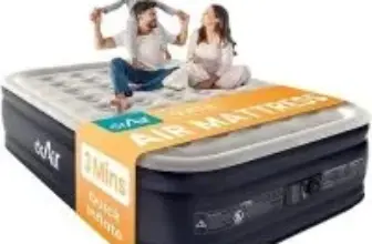 Dr. Air Queen Air Mattress with Built-in Pump for $69.98