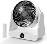 Duomiy 12000mAh 650CFM 12-Speed Cordless Air Circulator Fan – $30.13