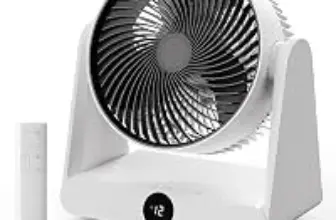 Duomiy 12000mAh 650CFM 12-Speed Cordless Air Circulator Fan – $30.13