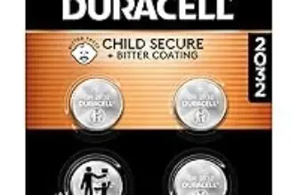 Duracell 2032 CR2032 3V Lithium Coin Battery 4-Pack – $3.79
