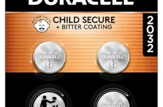 Duracell CR2032 3V Lithium Coin Batteries – 4 Count for $3.79