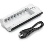 EBL 8-Bay AA AAA Battery Charger for $11.99