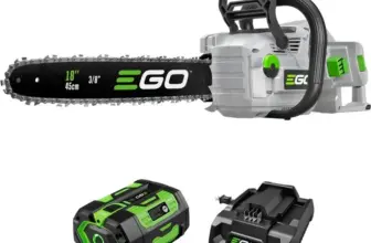 EGO POWER+ 56V 18-Inch Cordless Chainsaw Kit $329 at Lowe’s $329.00