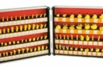 Erie Tools 100 PC Router Bit Set – Tungsten Carbide – $69.99