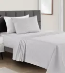 Fairfield Square Collection Microfiber 3-Piece Sheet Set for $7.99