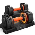 FDB2 Adjustable Dumbbell Set (2 pieces, 110 lbs) for $83.99