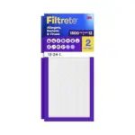 Filtrete 12x24x1 Air Filter MERV 12 MPR 1500 – 2-Pack for $10.07