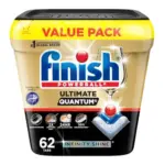 Finish Ultimate Quantum Infinity Shine Dishwasher Detergent Pods – 62 Count for $12.59