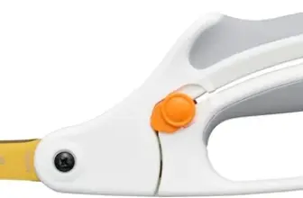 Fiskars 10″ Easy Action Bent Handle Titanium Craft Scissors for $14.97