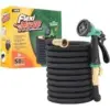 Flexi Hose 50ft Expandable Garden Hose with 8 Function Nozzle – $39.99
