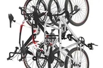 FLEXIMOUNTS 4-Bike Heavy-Duty Wall Mount Storage Rack for $30