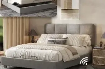 FLEXISPOT All-in-One Adjustable Bed Queen with Motorized Frame for $270