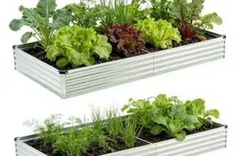 Foxlang Galvanized Raised Garden Bed (2 PCS) for $36.99