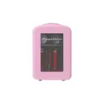 Frigidaire Retro 6-Can Mini Personal Fridge in Pink for $24.99