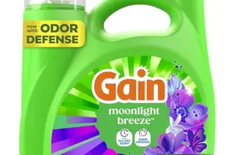 Gain + Aroma Boost Liquid Detergent, Moonlight Breeze (4 x 154oz) – $33.98 at Amazon