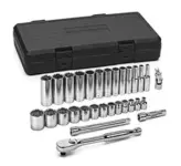 GEARWRENCH 30pc 3/8″ Drive Mechanics Tool Set (SAE) – $60