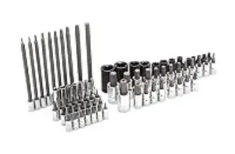 GEARWRENCH 89085 74-Piece Master Torx Bit Socket Set – $116.43