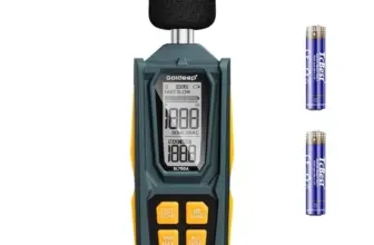 Goldeep SL750A Digital Sound Decibel Meter for $7.28 with Batteries Included