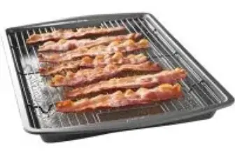 GoodCook 15″ x 10.5″ Nonstick Carbon Steel Baking Pan with Wire Rack for $10.92