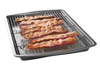 GoodCook 15″ x 10.5″ Nonstick Baking Pan with Wire Rack for $10.92