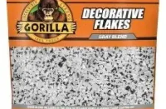 Gorilla Garage Floor Coating Decorative Flakes for $8.05