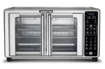 Gourmia French Door 24L 6-Slice Toaster Oven Air Fryer for $89