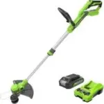 Greenworks 12″ 24V Cordless String Trimmer/Edger with Battery & Charger for $79.00