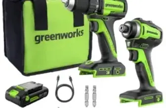 Greenworks 24V Compact Brushless Drill & Impact Driver Combo Kit for $86
