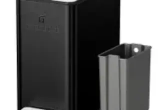 Gtoobose 6L Slim Stainless Steel Bathroom Trash Can for $22.19