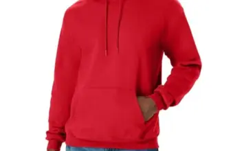 Hanes Men’s EcoSmart Fleece Pullover Hoodie Now $7.25