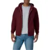 Hanes Men’s Ecosmart Full-Zip Fleece Hoodie for $9.10