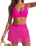 Hanna Nikole High Waisted Bikini Sets Now $14.84 – Multiple Color Options