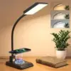 Hansang 1000-Lumen LED Desk Lamp with 10W Wireless Charger for $14.81
