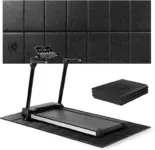 Hapbear 68″x24″ Non-Slip Foldable Treadmill Mat for $13.99