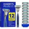 Harry’s Plus Razor and Blade Value Pack for $16.98 – 1 Handle and 9 Blade Refills