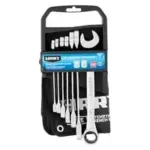 HART 7-Piece SAE Ratcheting Wrench Set with Pouch – $19.97