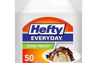 Hefty 50-Count 12-Oz Soak-Proof Foam Bowls for $2.38