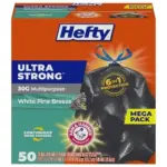 Hefty Ultra Strong 30 Gallon Trash Bags – White Pine Breeze Scent for $10.64