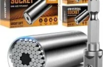 Heleman Universal Socket Tools 2-Pack with Power Drill Adapter for $8.32