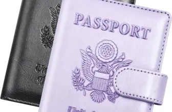 Herain RFID Blocking Passport Holder Wallet Case (2-Pack) for $5.99