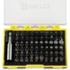 Hiltrex 61-Piece Hex Shank Security Bit Set with Magnetic Extension Adapter for $9.10